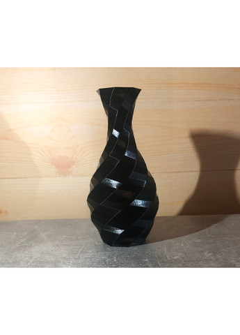 Кругла декоративна тонкостінна ваза «Полігональна спіраль». ЗаСвіт (261555464)