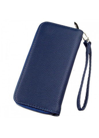 Жіночий гаманець з еко шкіри флотар 19013 Синій KIVI (262453656)