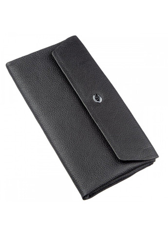 Женский чёрный кошелёк из натуральной кожи ST Leather 18842 Черный ST Leather Accessories (262453750)
