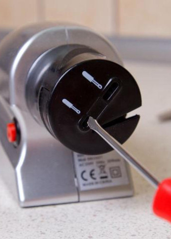Електрична точилка для кухонних ножів та ножиць від мережі 2 в 1 Home sharpener electric (256789132)