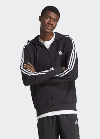 Толстовка Essentials French Terry 3-Stripes adidas (260355267)