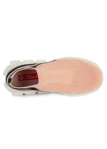Розовые кроссовки женские бренда 8300155_(9) Stilli