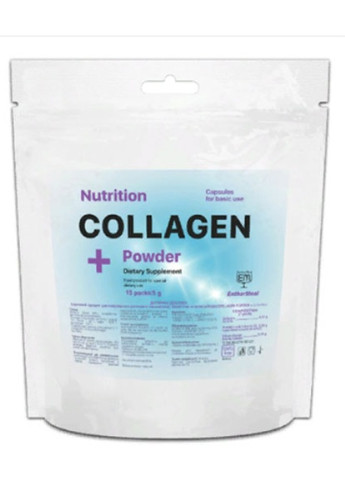 Collagen Powder sachets 15 х 5 g Strawberries and Сream EntherMeal (256724111)