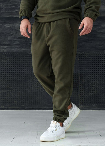 Оливковий (хакі) зимній дуже затишний теплий костюм плюш Vakko