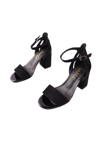 Черные босоножки женские черные LIICI