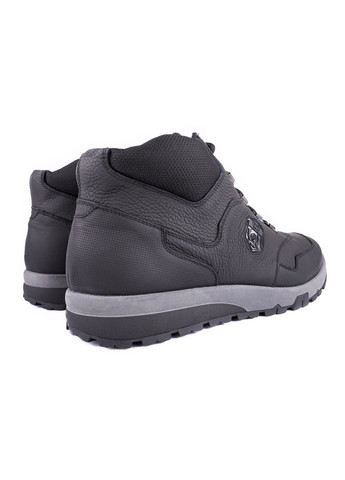 Черные осенние ботинки мужские бренда 9100295_(16) Mida