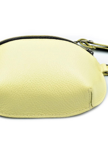 Жіноча шкіряна сумка на пояс бананка колір жовтий SKL85-295516 New Trend (259161357)