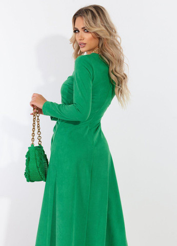 Зелена сукнi норма замшеве плаття (5441)110111-8 Lemanta
