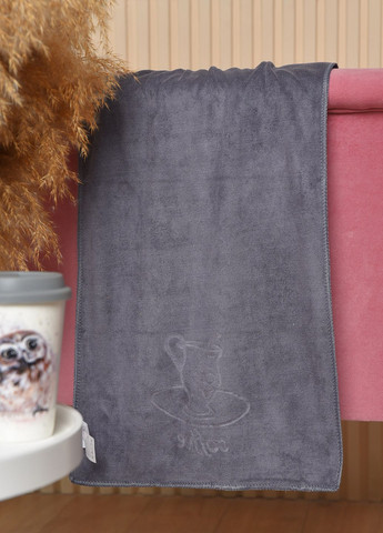 Let's Shop полотенце кухонное микрофибра серого цвета однотонный серый производство - Китай