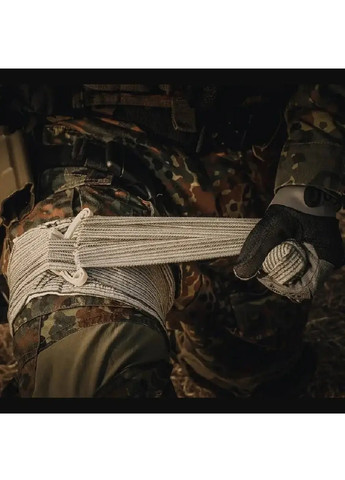 Бандаж перев'язувальний стиральний повзяка першої допомоги кровоспинний з подушкою 200х15 см (474550-Prob) Сірий Unbranded (258782199)