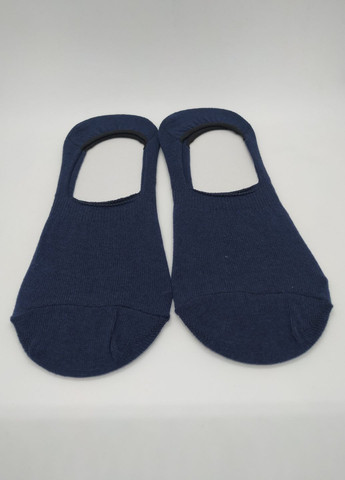 Шкарпетки сліди чоловічі бавовняні Сині No Brand (258260811)