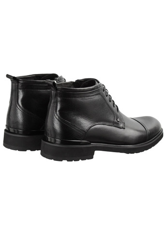 Черные зимние мужские ботинки классические 199749 Cosottinni