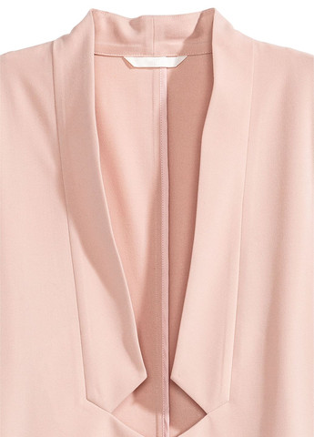 Светло-розовый женский жакет,бледно-розовый, H&M -