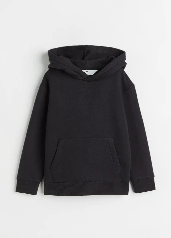 Худи флис,черный, Basic H&M (276839837)
