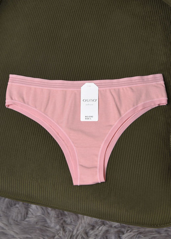 Труси жіночі однотонні темно-рожевого кольору Let's Shop (275993276)