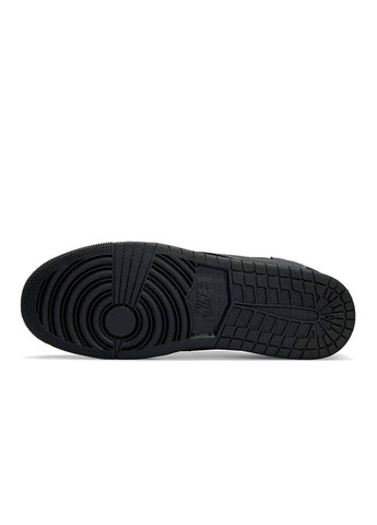 Черные демисезонные кроссовки мужские, вьетнам Nike Air Jordan 1 Low TS OG Travis Scott Black Phantom