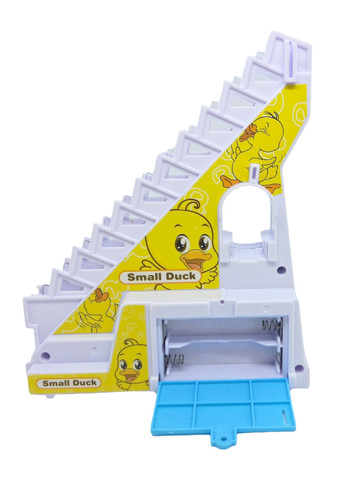 Каченята спускаються з гірки качечки електрична іграшка трек із качками качечками та звуковими ефектами Small Duck No Brand (259906547)