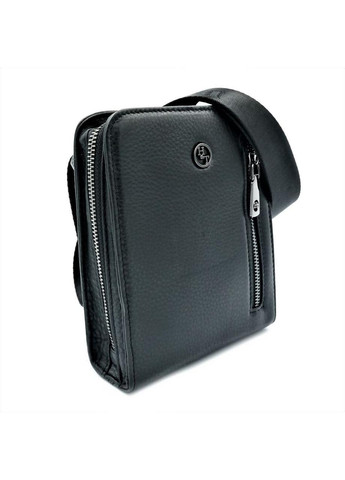 Мужская кожаная сумка H.T.Leather чёрного цвета SKL85-296474 New Trend (259161361)