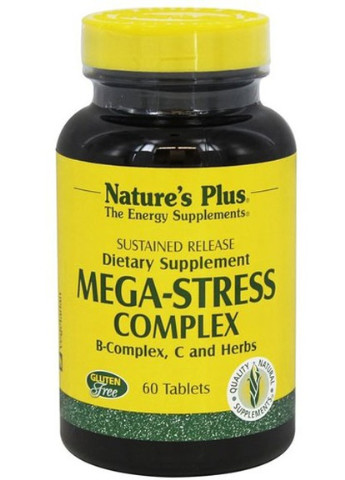 Nature's Plus Mega-Stress Complex 60 Tabs Natures Plus (256723202)
