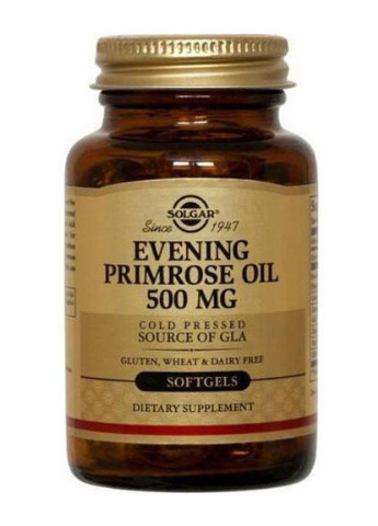 Evening Primrose Oil 500 mg 90 Softgels Solgar (256722725)