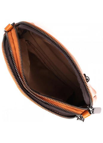 Молодежная женская кожаная сумка через плечо 22421 Vintage (276705809)