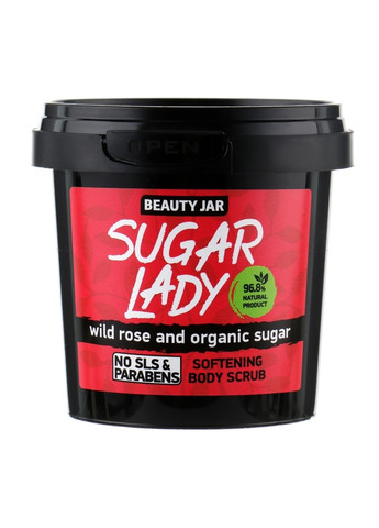 Смягчающий скраб для тела Sugar Lady 200 мл Beauty Jar (257260164)