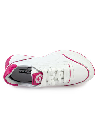 Белые демисезонные кроссовки женские бренда 8200415_(1) ModaMilano