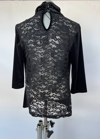 Черная демисезонная блуза Artigli