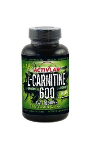 L-Carnitine 600 60 Caps ActivLab (256722361)