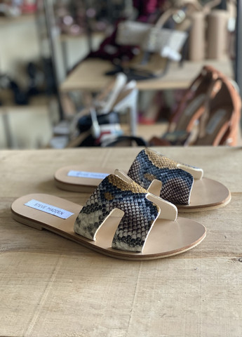 Цветные шлепанцы Steve Madden