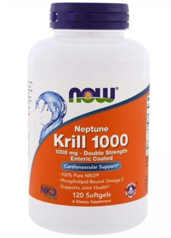 Neptune Krill Oil 1000 mg 120 Softgels Now Foods (256722825)