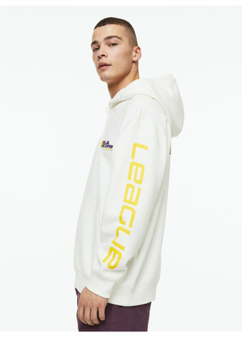 Белый мужское худи (55620) s белое H&M (261762897)
