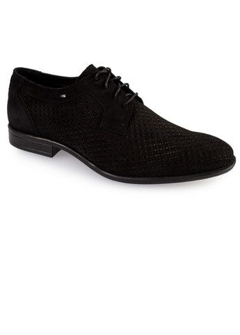 Черные повседневные туфли мужские бренда 9200260_(1) Mida на шнурках