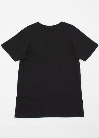 Чорна футболка basic,чорний з принтом, Wesc