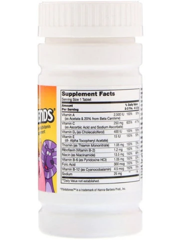 Zoo Friends with Extra C 60 Chewable Tabs 21st Century (256721013)