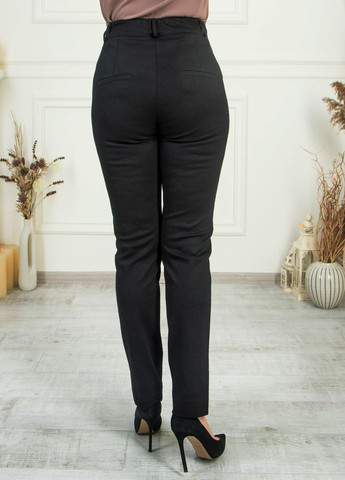 Зауженные классические брюки женские 588КР черные. No Brand (276775906)