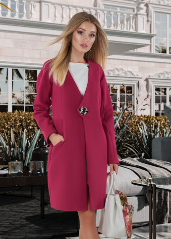 Розовое Жіночий верхній одяг Кашемірове пальто (УТ000052484) Lemanta