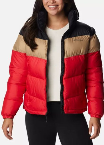 Красная куртка женская Columbia