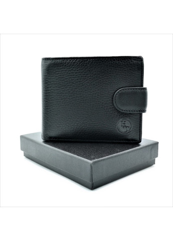 Мужской кожаный кошелек 11,5 х 9,5 х 3 см Черный wtro-nw-208-0613-07 Weatro (272950021)