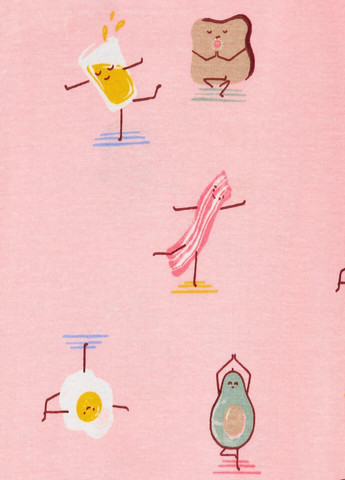 Рожева піжама для дівчинки carters (991110) 2шт Carter's