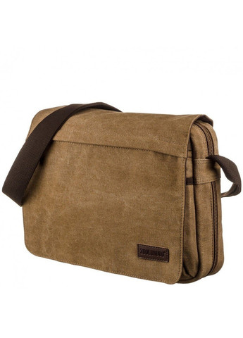 Мужская текстильная коричневая сумка 20190 Vintage (262522877)