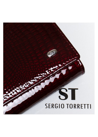 Гаманець жіночий шкіряний на магнітах Sergio Torretti w1-v-2 (266553522)