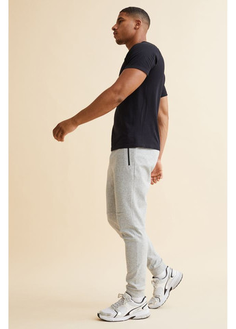 Чоловічі спортивні штани джогери (10066) S Сірі H&M (259040255)