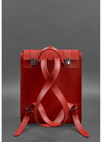 Жіночий шкіряний рюкзак Blackwood червоний BN-BAG-29-BW-RED BlankNote (266142936)