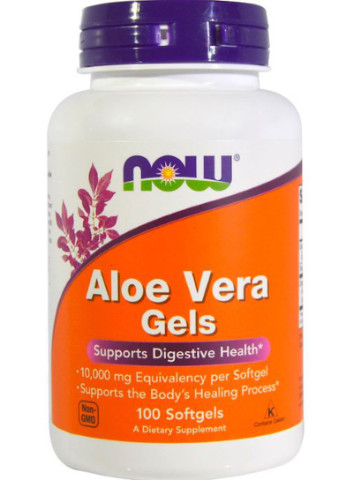 Aloe Vera gels 100 Softgels Now Foods (256722774)