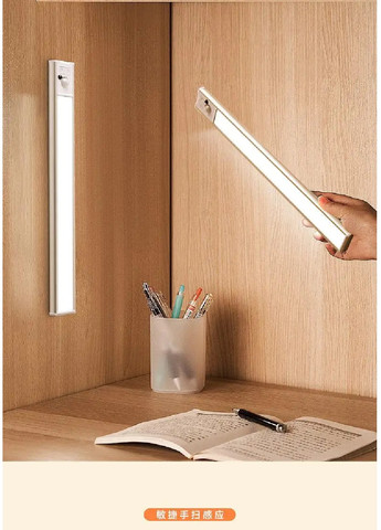 Светодиодная LED лампа светильник ночник на аккумуляторе с пультом датчиком движения магнитным креплением 40 см (475854-Prob) Unbranded (272598570)