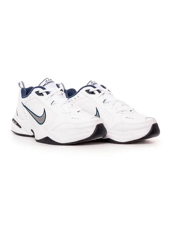 Белые демисезонные мужские кроссовки Nike AIR MONARCH IV