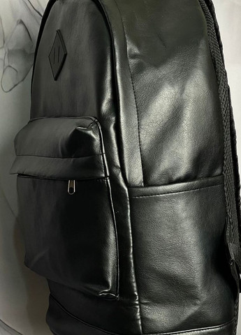 чорний. Ніжна екошкіра. Рюкзак вмісткий. Рюкзак ASOS No Brand Рюкзак з екошкіри (262292323)