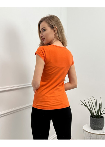 Оранжевая футболки wn20-432 оранжевый ISSA PLUS