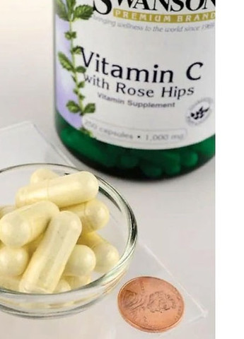 Vitamin C with Rose Hips 1000 mg 250 Caps SWA-01106 Swanson (257252661)